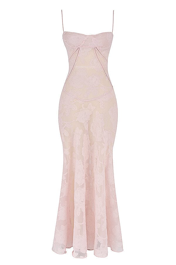 Serena - Vestido longo elegante para casamentos e eventos