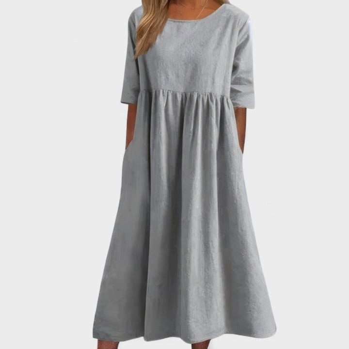 Manuela - Vestido de Algodão Arejado