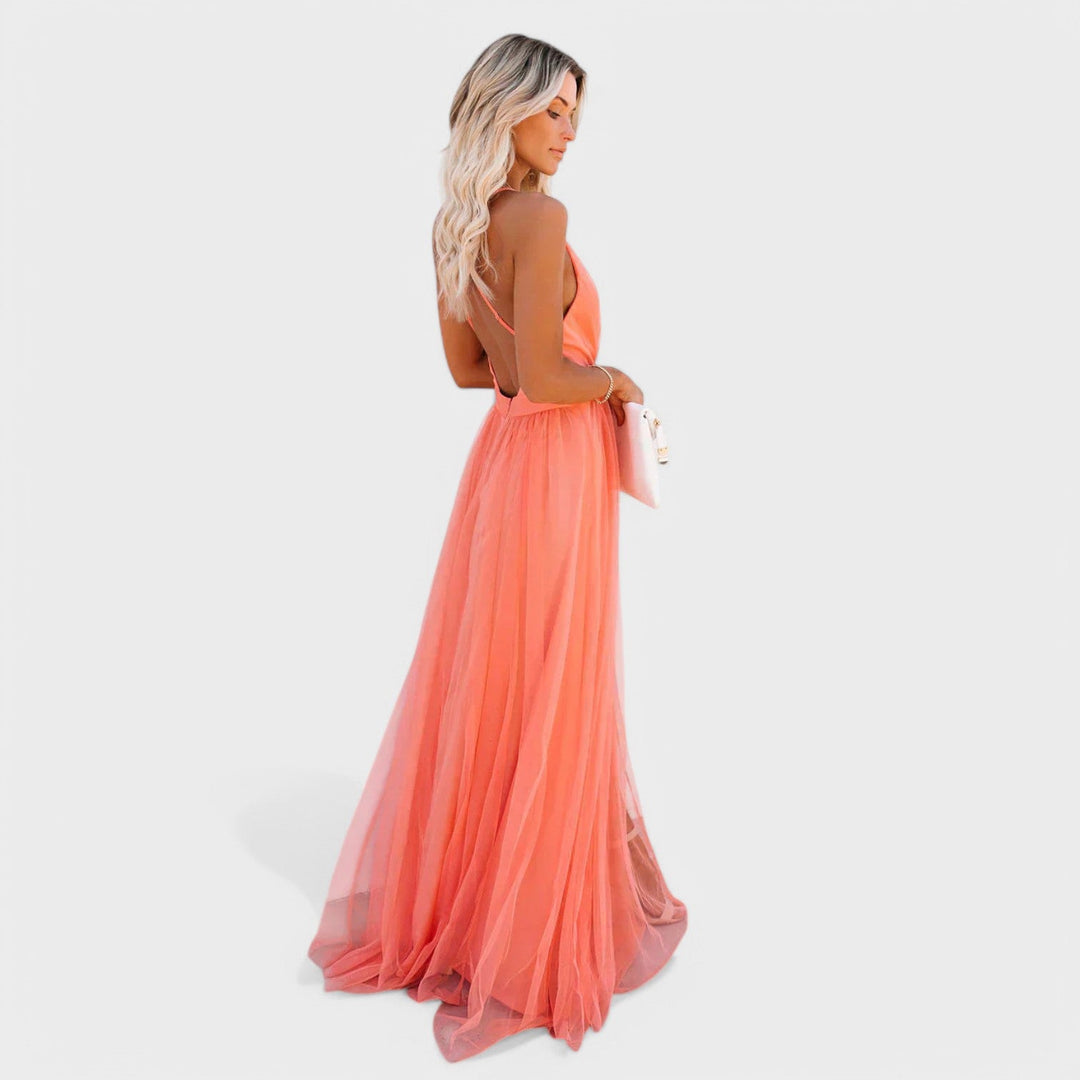 Mariana - Vestido Longo de Primavera