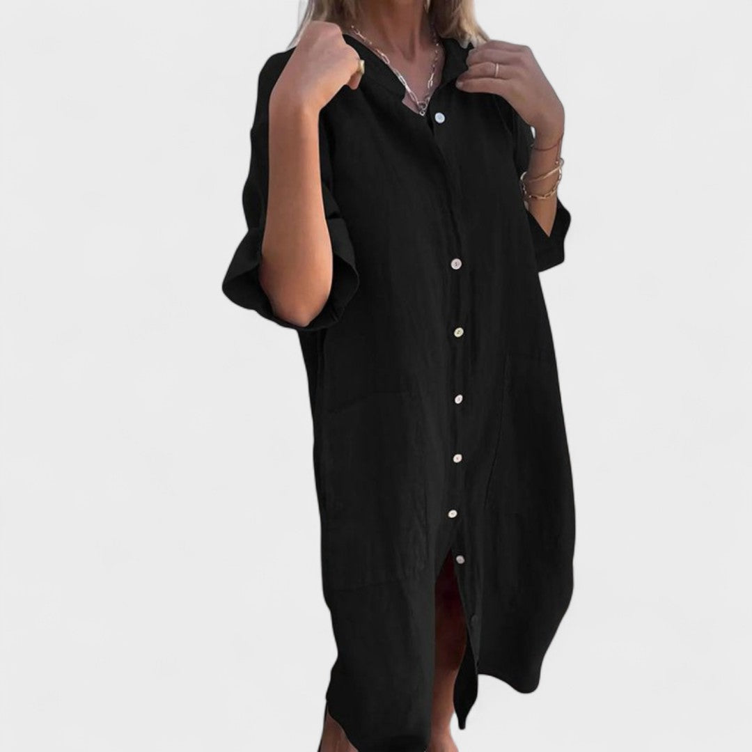 Leonor - Vestido fresco e Elegante