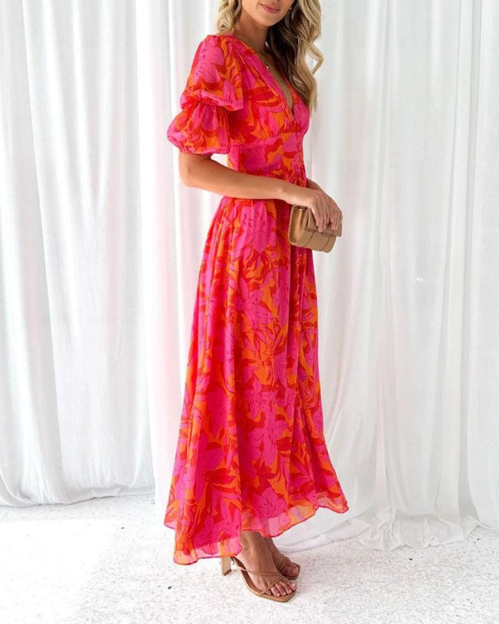 Vestido Maxi Dalia | Radiação Tropical