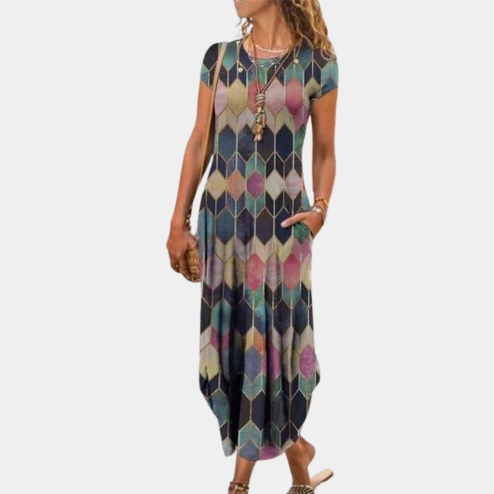 Ana - Vestido Longo Elegante