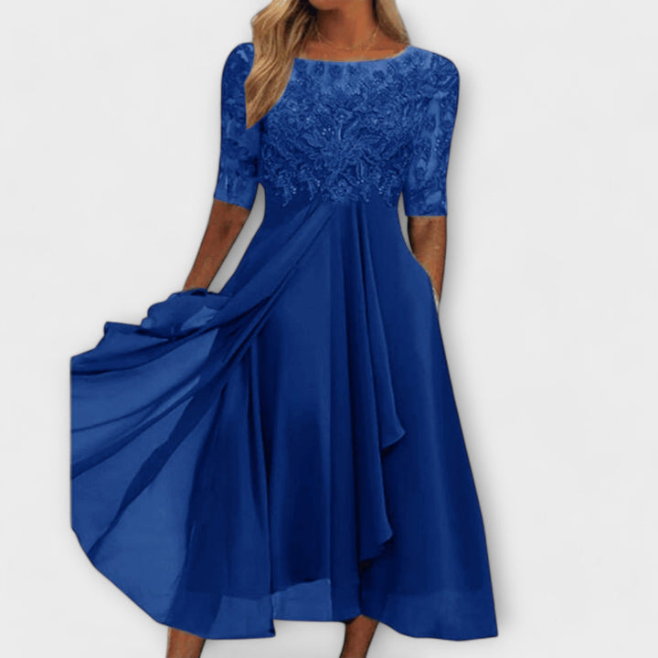 Sara – Vestidos Elegantes para Convidadas de Casamento