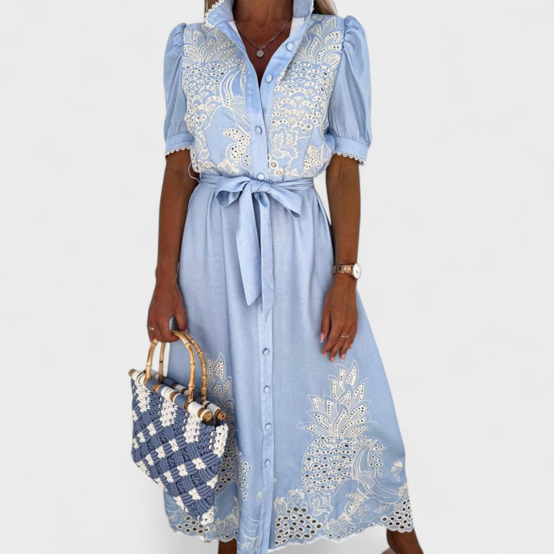 Luisa - Vestido Longo de Primavera