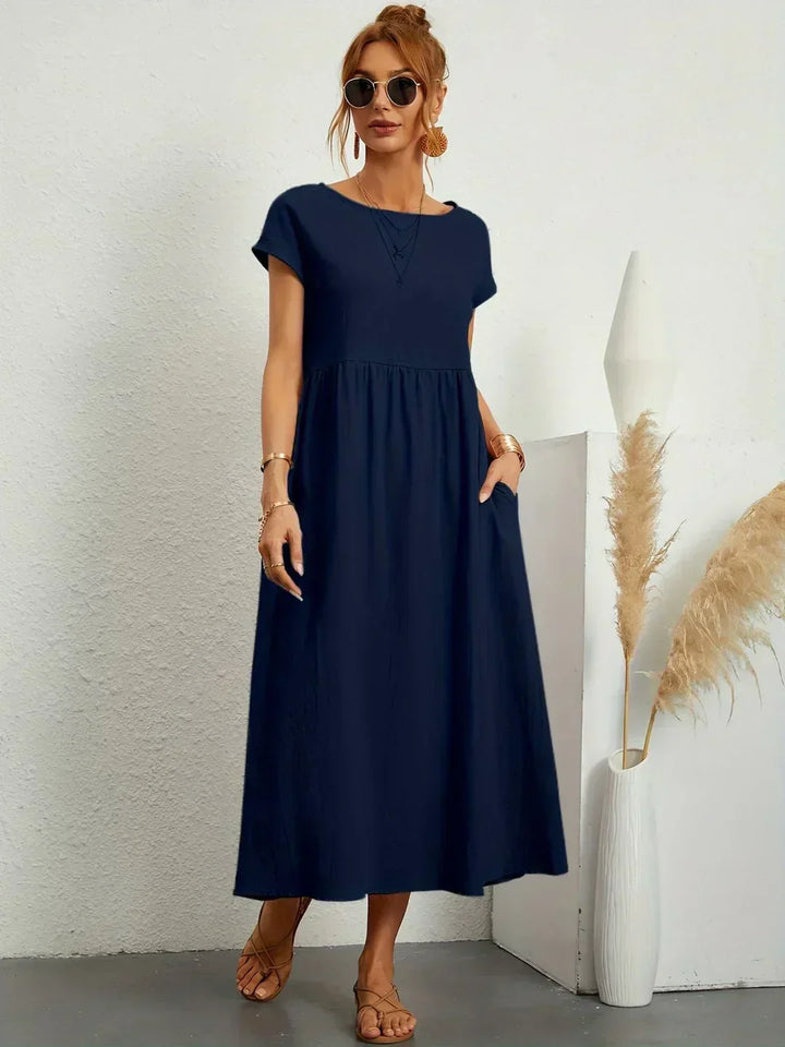 Gabriela | Vestido Midi de Elegância Intemporal