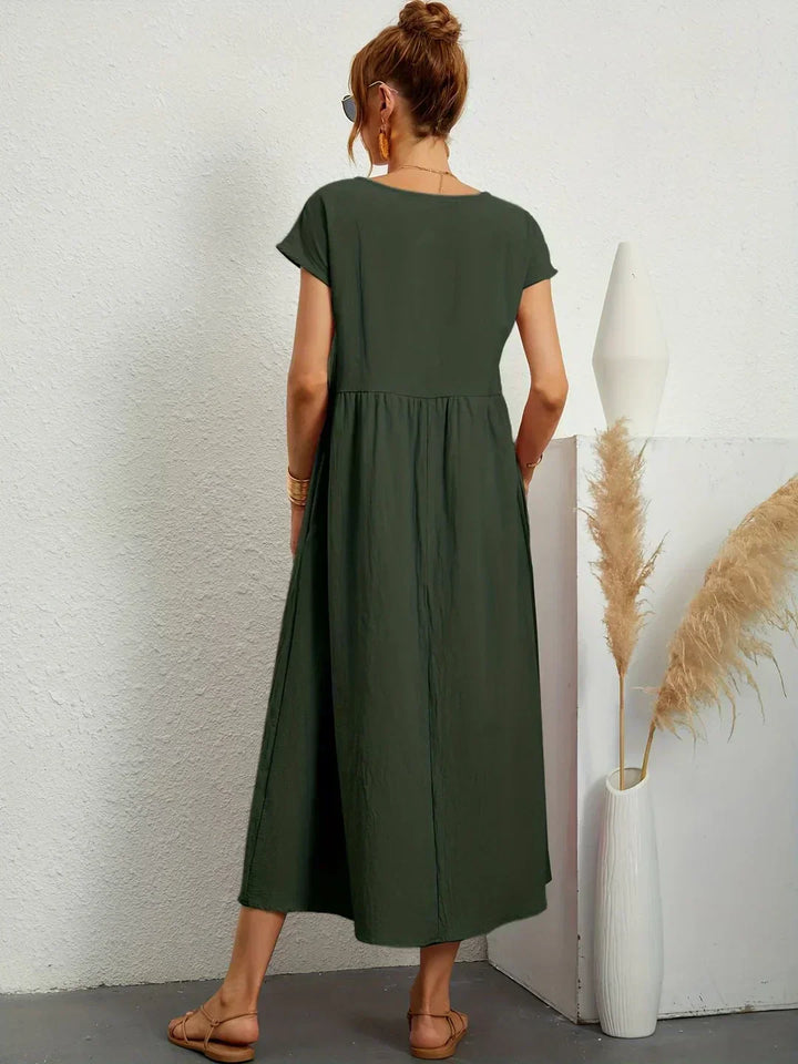 Gabriela | Vestido Midi de Elegância Intemporal