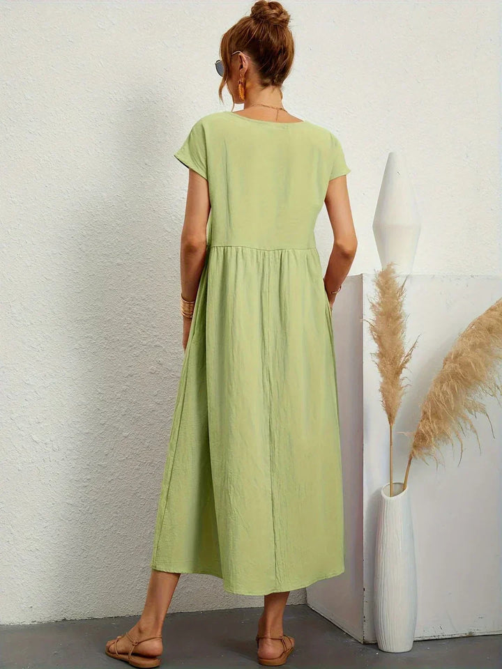 Gabriela | Vestido Midi de Elegância Intemporal