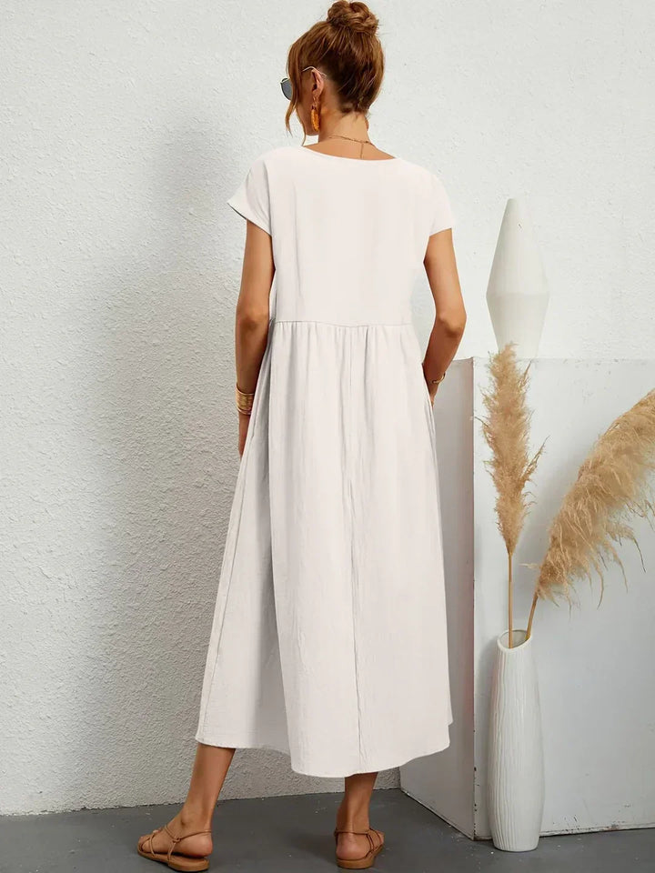 Gabriela | Vestido Midi de Elegância Intemporal