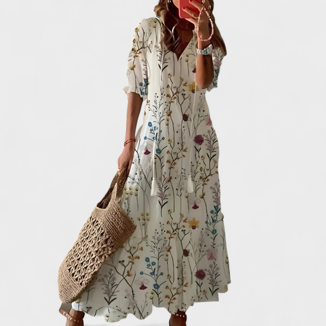 Flôr - Vestido de Verão Estilo Boho