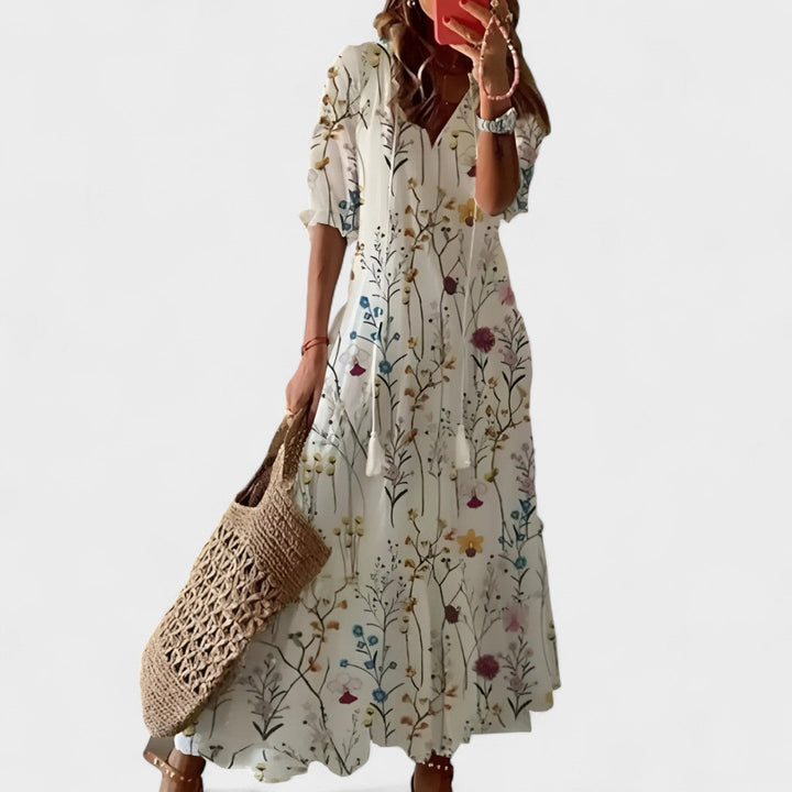 Flôr - Vestido de Verão Estilo Boho