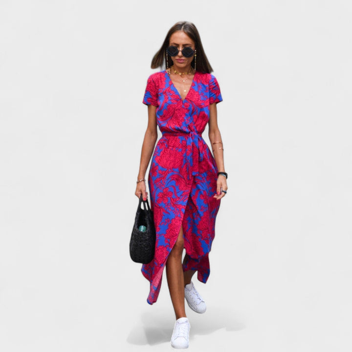 Lírio Rosa - Vestido Boho Chic