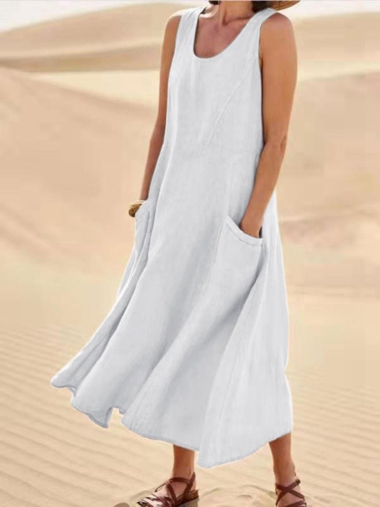 Maria - Vestido Elegante de Primavera