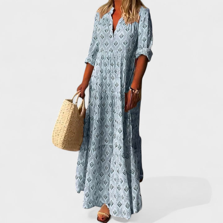 Micaela - Vestido Comprido Boho