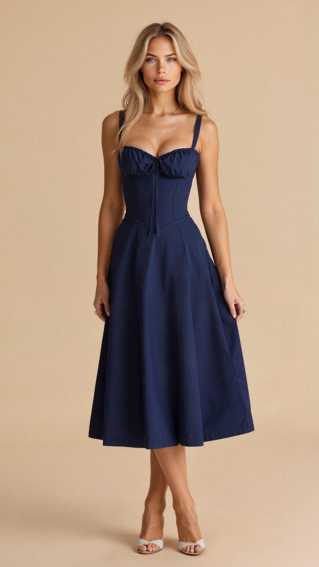 Joana - Vestido de Cintura Baixa