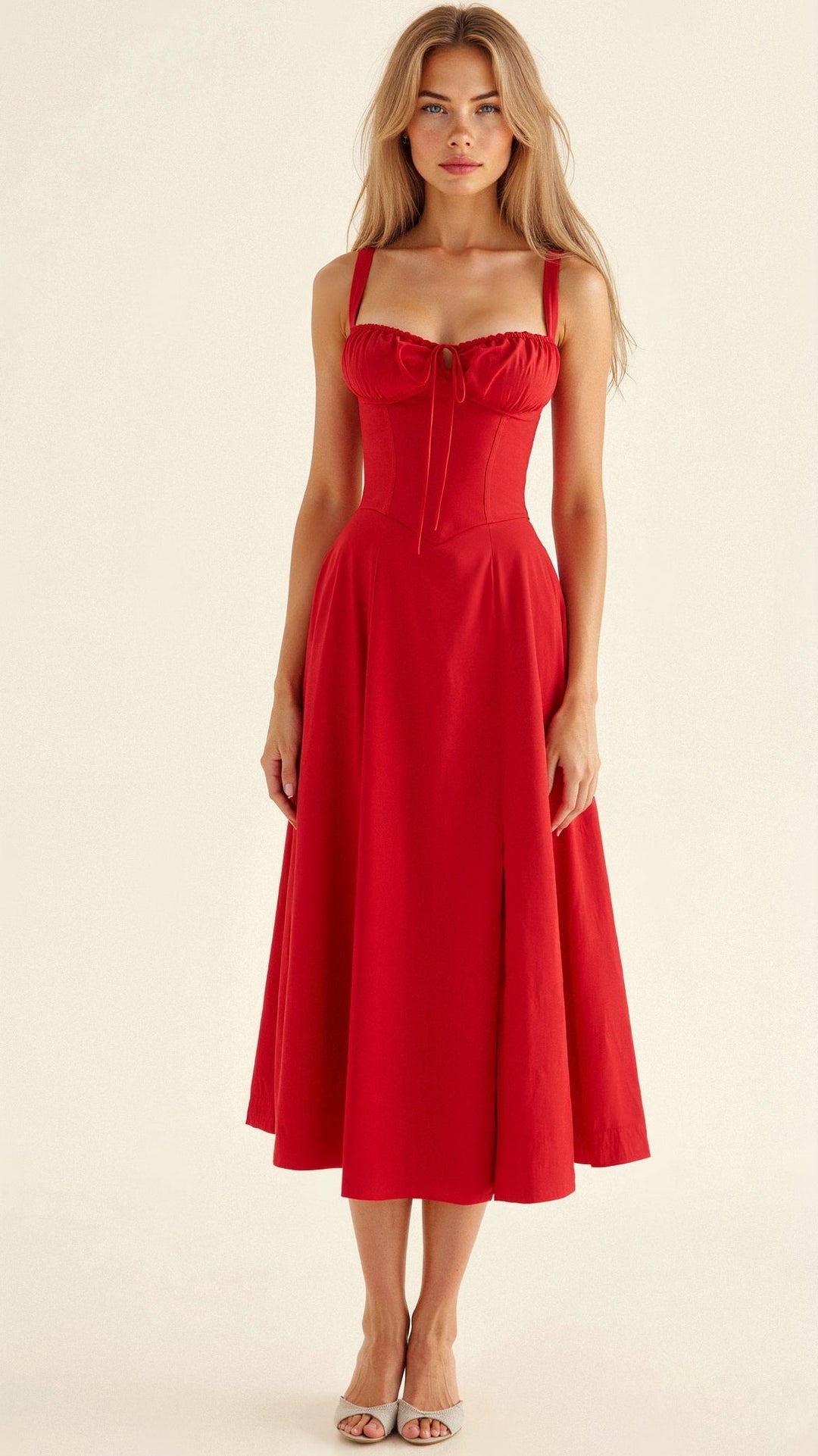 Joana - Vestido de Cintura Baixa
